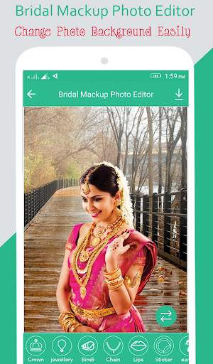 Bridal Mackup Photo Editor screenshot 3