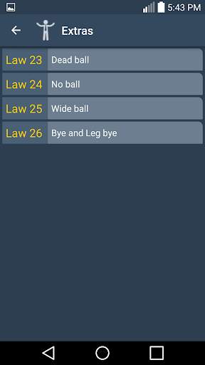 Laws Of Cricket screenshot 2