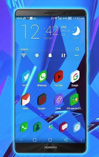 clear go launcher theme screenshot 1