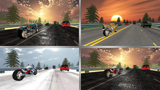 Highway Traffic Bike Racing screenshot 5