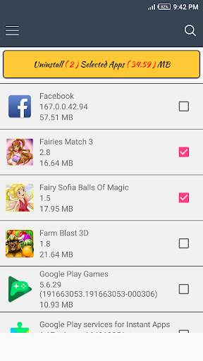 Uninstaller screenshot 2