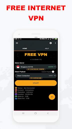Free Data Internet VPN Unlimited For All Countries screenshot 1