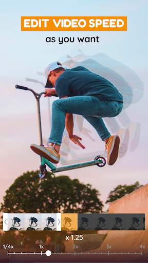 Video speed: Fast, Slow motion video editor screenshot 2