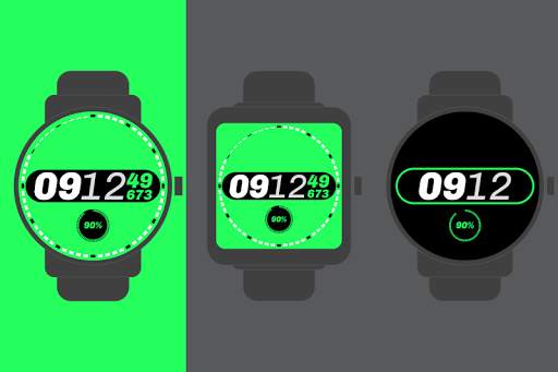 Milliseconds for Android Wear screenshot 2