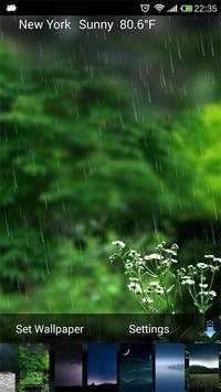 weather live wallpaper screenshot 3