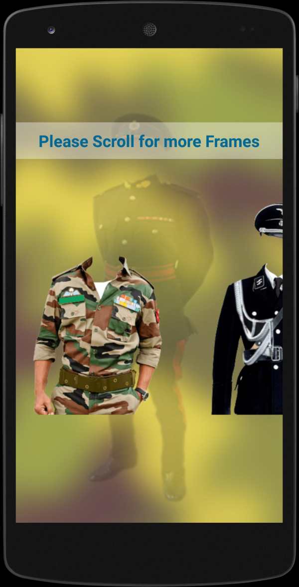Commando Photo Suits Fun screenshot 2