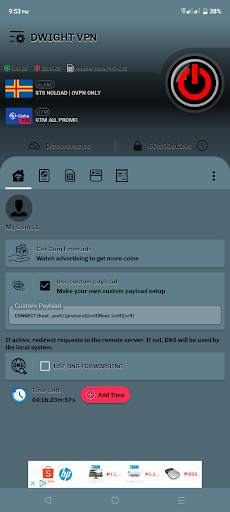 DWIGHT VPN screenshot 1