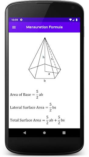 Mensuration Formula App screenshot 5