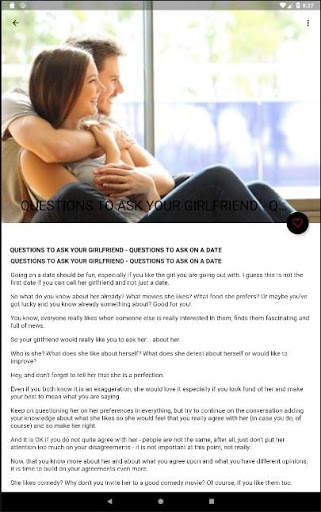 Questions To Ask Your Girlfriend, Crush screenshot 12