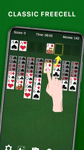 AGED Freecell Solitaire screenshot 1