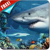 Shark Reef Live Wallpaper Free logo