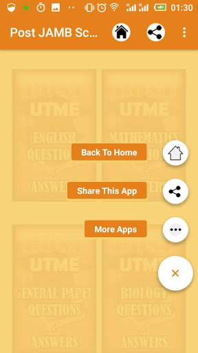 Post-JAMB Questions and Answers 2020 (Offline) 3 تصوير الشاشة