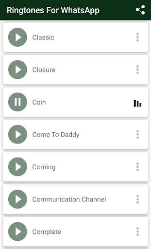 Ringtones For Whatsapp screenshot 1