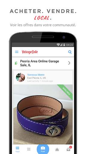 VarageSale:Achat. Vente. Local screenshot 1