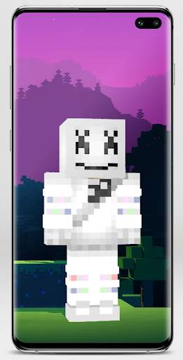 Marshmello Skin for Minecraft screenshot 4