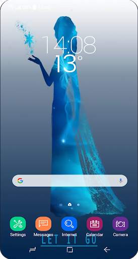 Beautiful Ice Princess Wallpaper HD screenshot 3