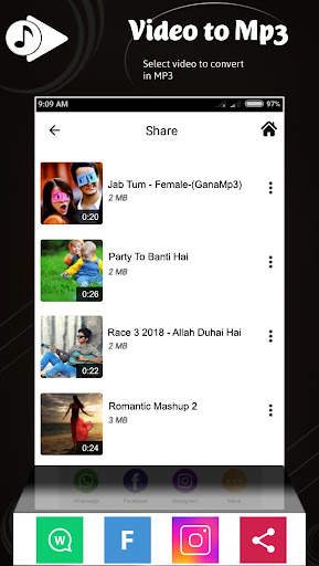 Video to Mp3 Converter screenshot 6