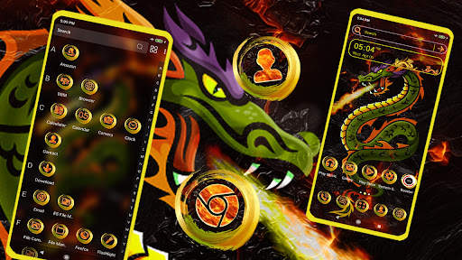 Angry Dragon Theme स्क्रीनशॉट 4