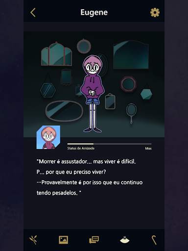 Underworld Office: Novela Visual, Jogo de aventura screenshot 3