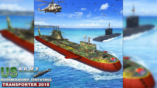 US Army Submarine Ship Driving Transporter 2020 screenshot 14