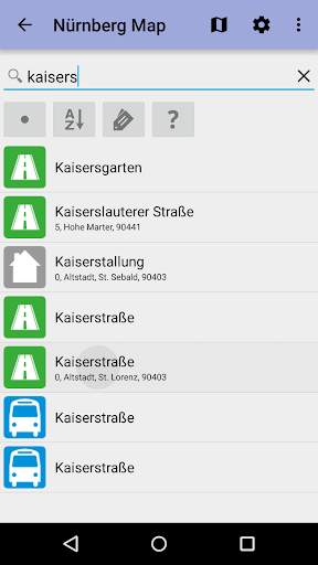 Nuremberg City Map Lite screenshot 4
