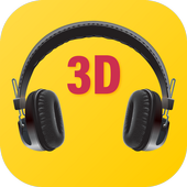 Video Play Back App. 3D Surround Video Player أيقونة