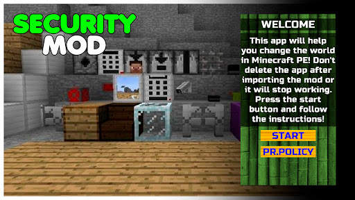 Security Craft Mod Minecraft screenshot 1