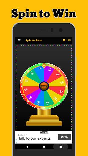 Spin To Win Real Money - The Earning App screenshot 1