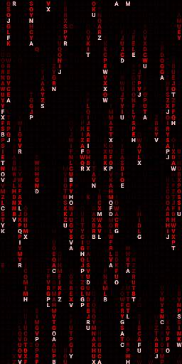 Matrix screensaver screenshot 2
