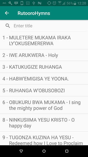 SDA - Rutooro Hymns screenshot 3