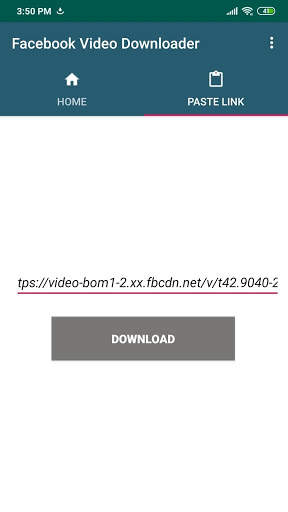 Videos downloader for facebook screenshot 2