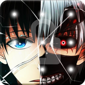 Tokyo Kaneki Anime Screen Lock icon