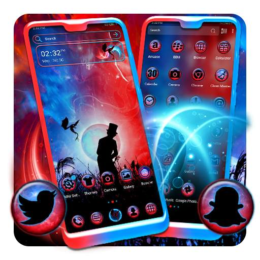Magical Universe Launcher Theme 1.0