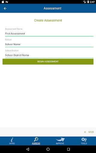 SITE ASSESS screenshot 12