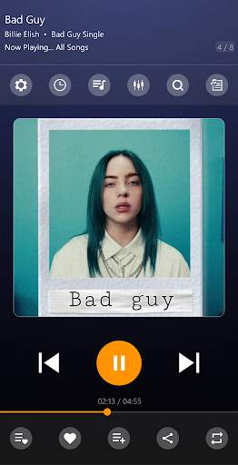 PowerAudio Music Player screenshot 2