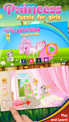 Fairy Princess Puzzle for Girl Education screenshot 1
