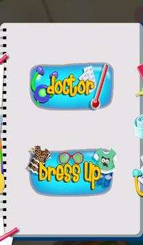 Kids doctor girls games screenshot 2