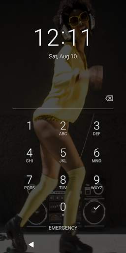 Disco Girl Dancing Video Wallpaper screenshot 4