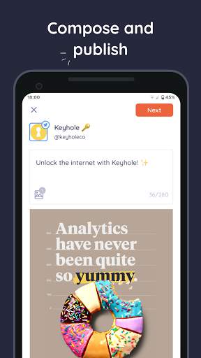 Keyhole - Social Media Scheduling & Publishing screenshot 4