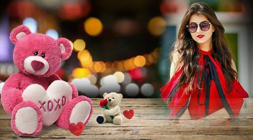 Teddy Bear Photo Frame : Love Teddy Photo Editor screenshot 2