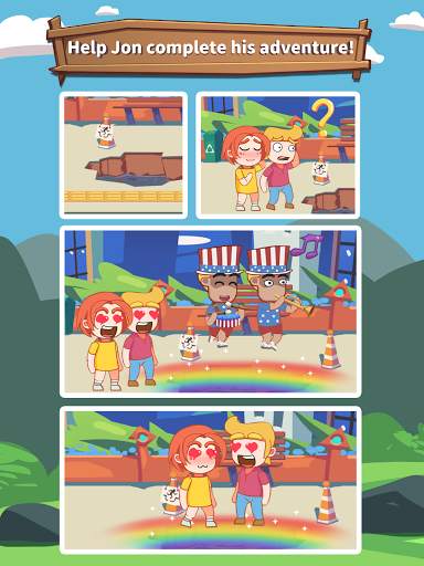 Jon's Adventures - Melukis Teka-teki Permainan screenshot 8