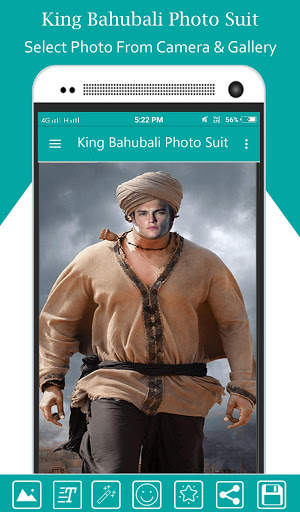 King bahubali Photo Suit screenshot 3