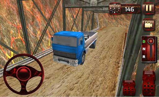 Dirt Road Trucker 3D screenshot 1