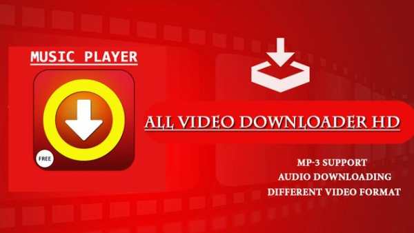All Video Downloader HD- Music Player 2018 screenshot 1