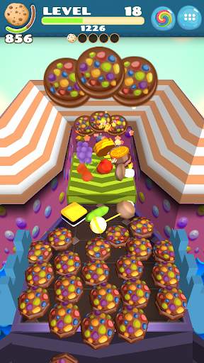 Cookie Bulldozer - Dozer Machine Idle Clicker game screenshot 5