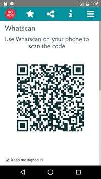 Whatscan For  WhatsWeb screenshot 1