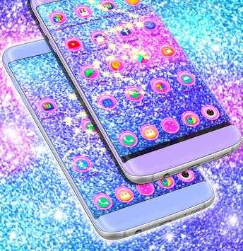 Pink Glitter Launcher screenshot 2