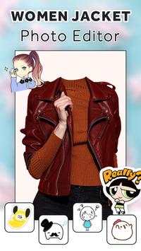 Women Jacket Photo Editor : Look Makeover 4 تصوير الشاشة