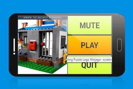 Sliding Puzzle Lego City screenshot 2