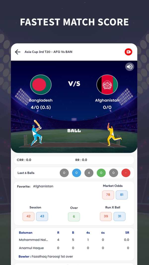 Cricket Live Line 2023 screenshot 2